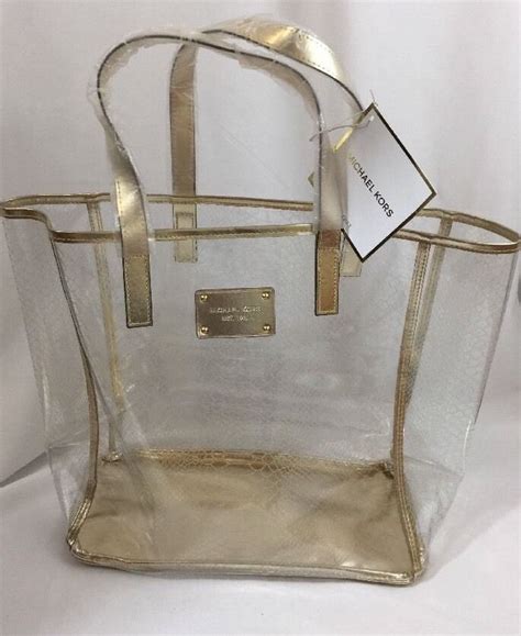 michael kors beach totes|michael kors clear tote.